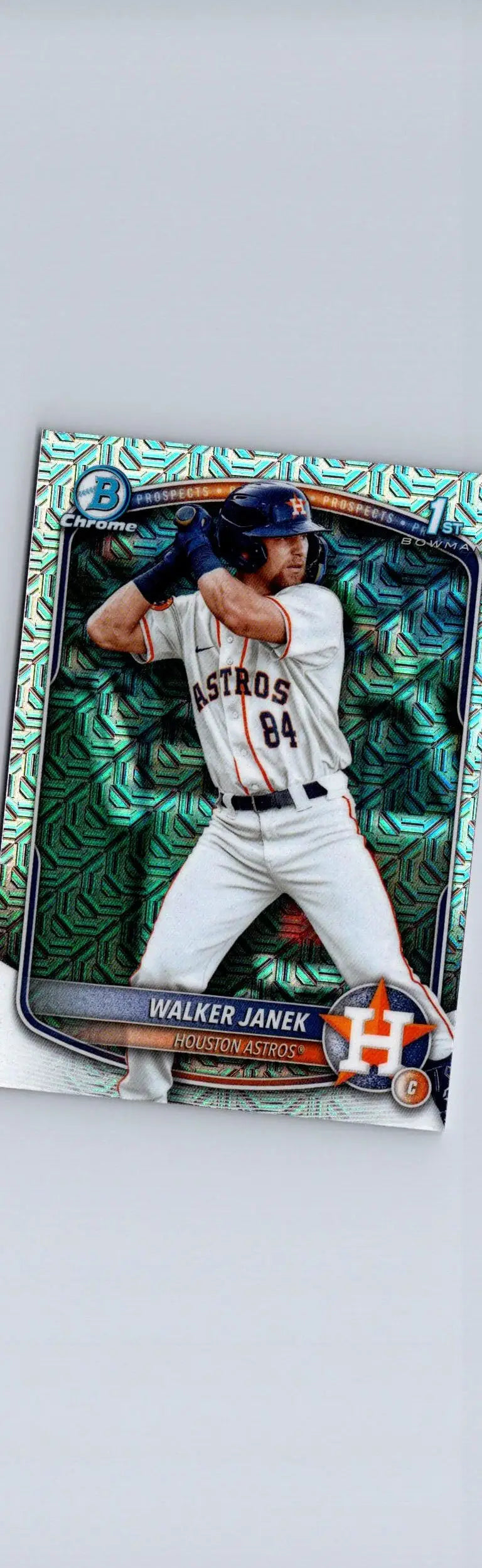 Walker Janek Chrome prospects baseball card from 2025 Bowman #BCP-15 Janek Chrome Prospects
