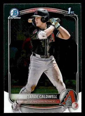 2025 Bowman #BCP-21 Slade Caldwell Chrome Prospects - Baseball Card Single