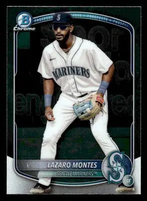 2025 Bowman #BCP-23 Lazaro Montes Chrome Prospects - Baseball Card Single