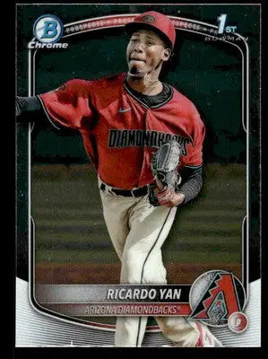 2025 Bowman #BCP-31 Ricardo Yan Chrome Prospects - Baseball Card Single