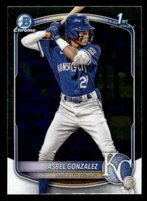 2025 Bowman #BCP-4 Asbel Gonzalez Chrome Prospects - Baseball Card Single