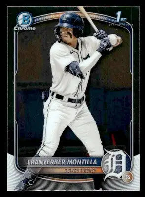 2025 Bowman #BCP-5 Franyerber Montilla Chrome Prospects - Baseball Card Single