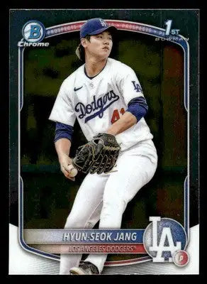 2025 Bowman #BCP-51 Hyun-Seok Jang Chrome Prospects - Baseball Card Single