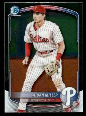 2025 Bowman #BCP-54 Aidan Miller Chrome Prospects - Baseball Card Single
