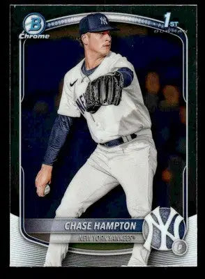 2025 Bowman #BCP-57 Chase Hampton Chrome Prospects - Baseball Card Single