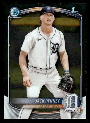 2025 Bowman #BCP-60 Jack Penney Chrome Prospects - Baseball Card Single