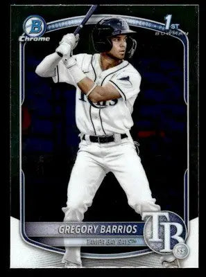 2025 Bowman #BCP-7 Gregory Barrios Chrome Prospects - Baseball Card Single