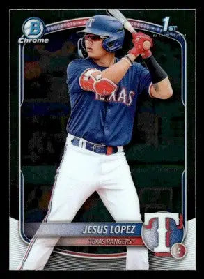 2025 Bowman #BCP-88 Jesus Lopez Chrome Prospects - Baseball Card Single