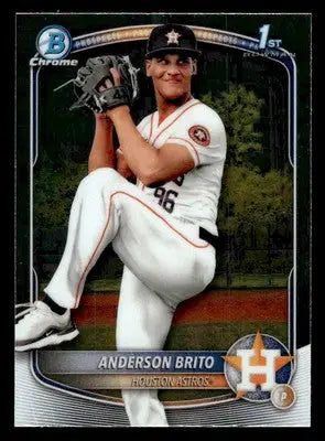 2025 Bowman #BCP-98 Anderson Brito Chrome Prospects - Baseball Card Single