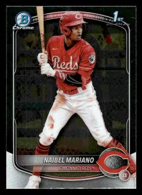 2025 Bowman #BCP-99 Naibel Mariano Chrome Prospects - Baseball Card Single