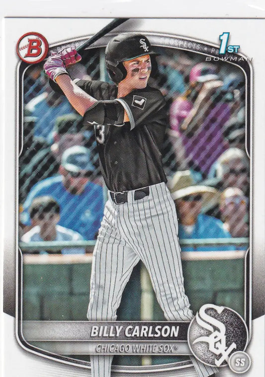 2025 BOWMAN #BD-10 BILLY CARLSON- CHICAGO WHITE SOX - Baseball Card Single
