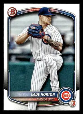 2025 Bowman #BP-10 Cade Horton Prospects - Baseball Card Single