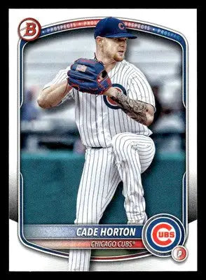 2025 Bowman #BP-10 Cade Horton Prospects - Baseball Card Single