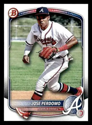 2025 Bowman #BP-106 Jose Perdomo Prospects - Baseball Card Single