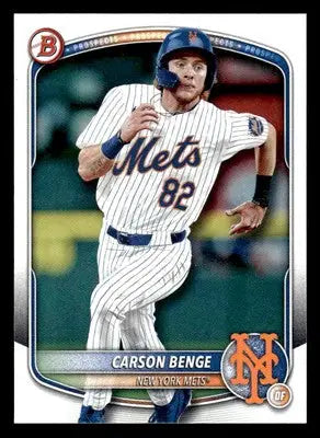 2025 Bowman #BP-108 Carson Benge Prospects - Baseball Card Single