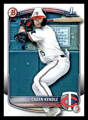2025 Bowman #BP-113 Caden Kendle Prospects - Baseball Card Single