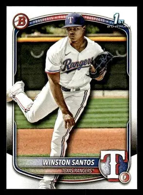 2025 Bowman #BP-121 Winston Santos Prospects - Baseball Card Single