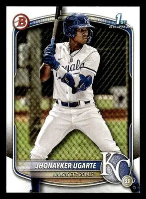 2025 Bowman #BP-123 Jhonayker Ugarte Prospects - Baseball Card Single