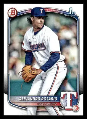 2025 Bowman #BP-125 Alejandro Rosario Prospects - Baseball Card Single