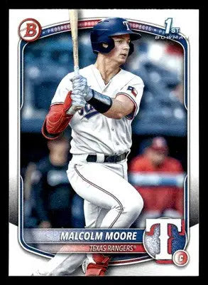 2025 Bowman #BP-129 Malcolm Moore Prospects - Baseball Card Single