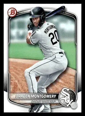 2025 Bowman #BP-132 Braden Montgomery Prospects - Baseball Card Single