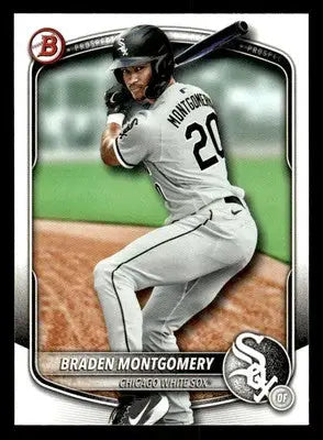 2025 Bowman #BP-132 Braden Montgomery Prospects - Baseball Card Single