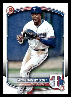 2025 Bowman #BP-133 Sebastian Walcott Prospects - Baseball Card Single