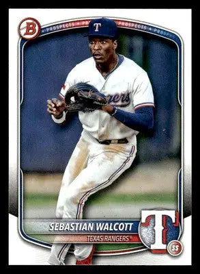 2025 Bowman #BP-133 Sebastian Walcott Prospects - Baseball Card Single