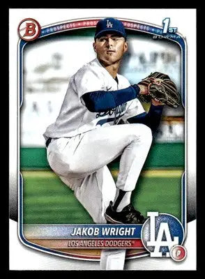 2025 Bowman #BP-143 Jakob Wright Prospects - Baseball Card Single