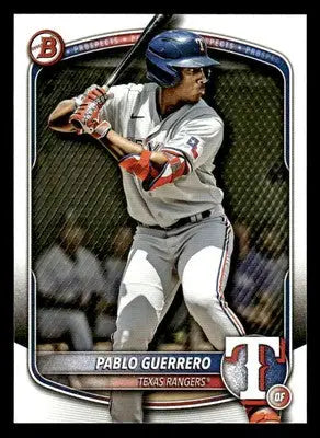 2025 Bowman #BP-144 Pablo Guerrero Prospects - Baseball Card Single