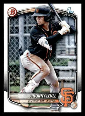2025 Bowman #BP-147 Jhonny Level Prospects - Baseball Card Single