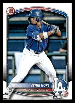 2025 Bowman #BP-2 Zyhir Hope - Baseball Card Single