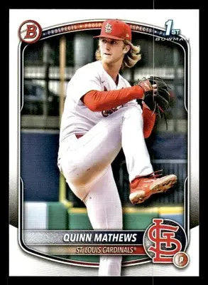 2025 Bowman #BP-25 Quinn Mathews Prospects - Baseball Card Single