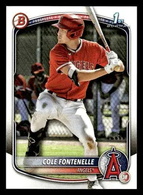 2025 Bowman #BP-32 Cole Fontenelle Prospects - Baseball Card Single