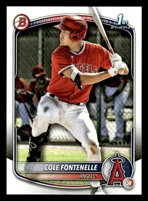 2025 Bowman #BP-32 Cole Fontenelle Prospects - Baseball Card Single
