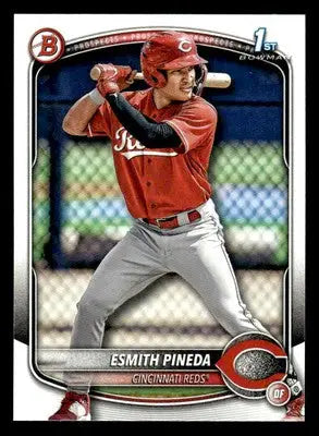 2025 Bowman #BP-37 Esmith Pineda Prospects - Baseball Card Single