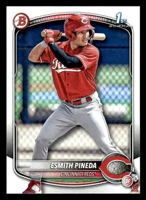 2025 Bowman #BP-37 Esmith Pineda Prospects - Baseball Card Single