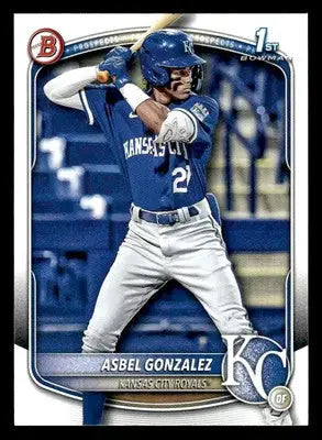 2025 Bowman #BP-4 Asbel Gonzalez Prospects - Baseball Card Single