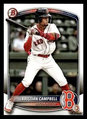 2025 Bowman #BP-42 Kristian Campbell Prospects - Baseball Card Single