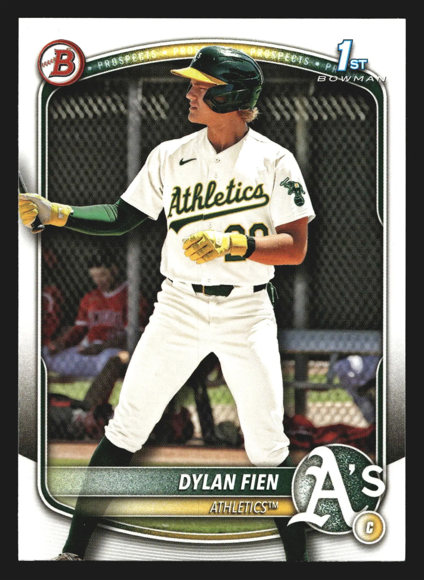 2025 Bowman #BP-47 Dylan Fien Athletics 1st Bowman - Baseball Card Single