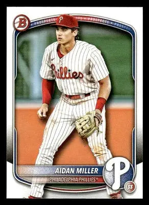 2025 Bowman #BP-54 Aidan Miller Prospects - Baseball Card Single