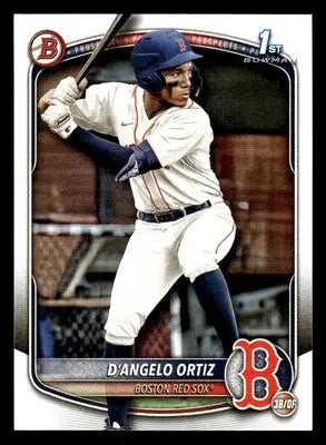 2025 Bowman #BP-61 D’Angelo Ortiz Prospects - Baseball Card Single