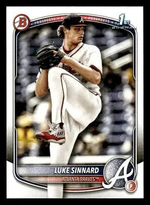 2025 Bowman #BP-62 Luke Sinnard Prospects - Baseball Card Single