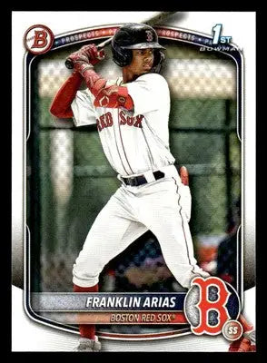 2025 Bowman #BP-67 Franklin Arias Prospects - Baseball Card Single