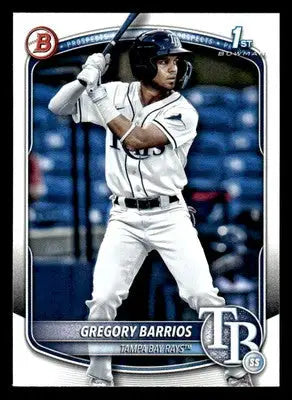 2025 Bowman #BP-7 Gregory Barrios Prospects - Baseball Card Single