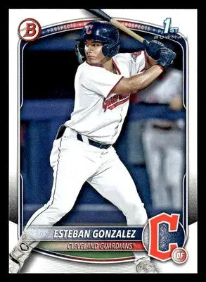 2025 Bowman #BP-70 Esteban Gonzalez Prospects - Baseball Card Single