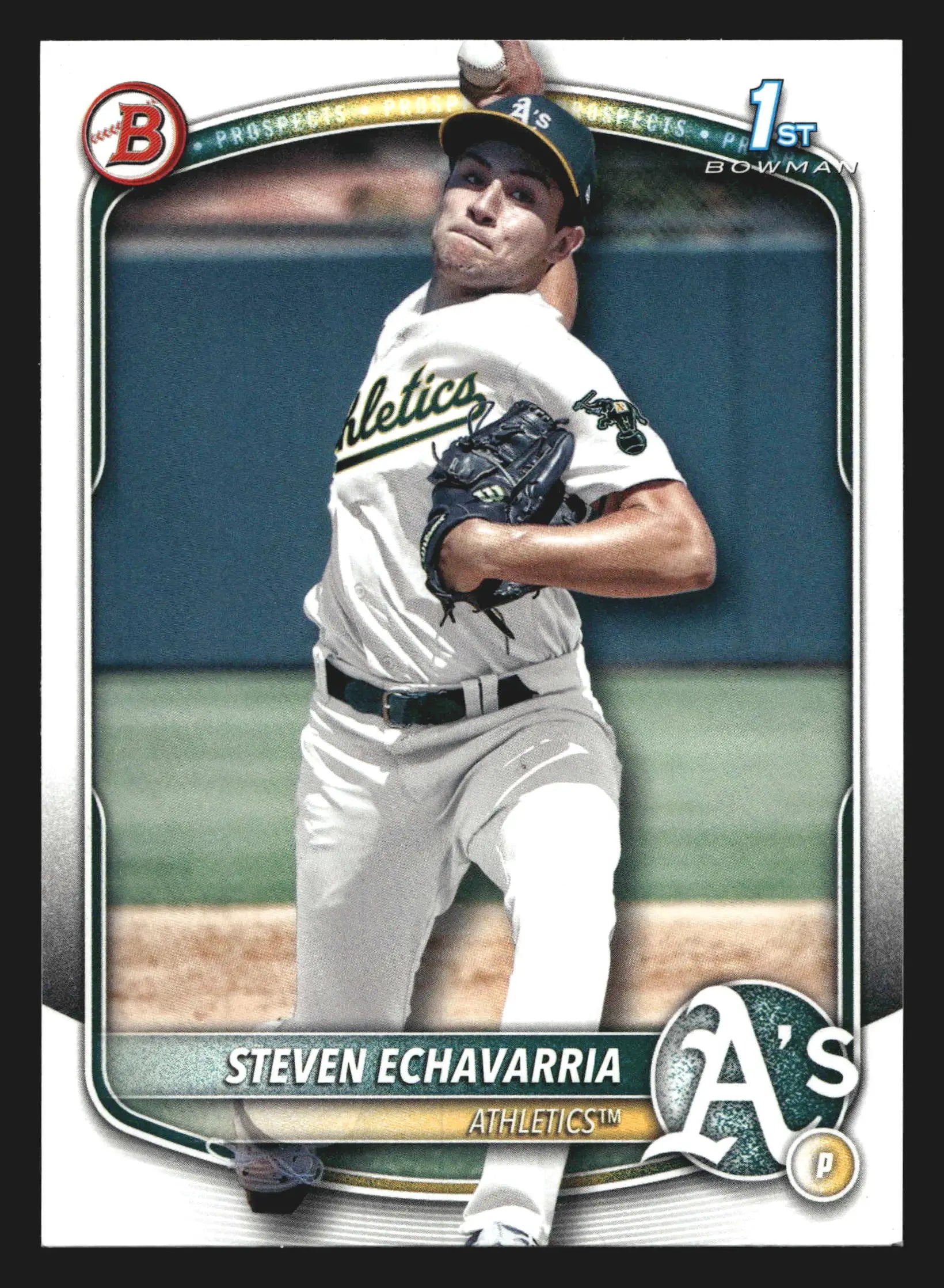 2025 Bowman #BP-73 Steven Echavarria Athletics 1st Bowman - Baseball Card Single