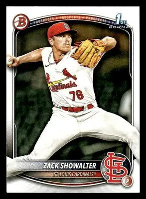2025 Bowman #BP-74 Zack Showalter Prospects - Baseball Card Single