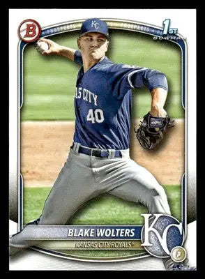 2025 Bowman #BP-76 Blake Wolters Prospects - Baseball Card Single