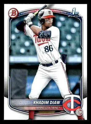 2025 Bowman #BP-77 Khadim Diaw Prospects - Baseball Card Single